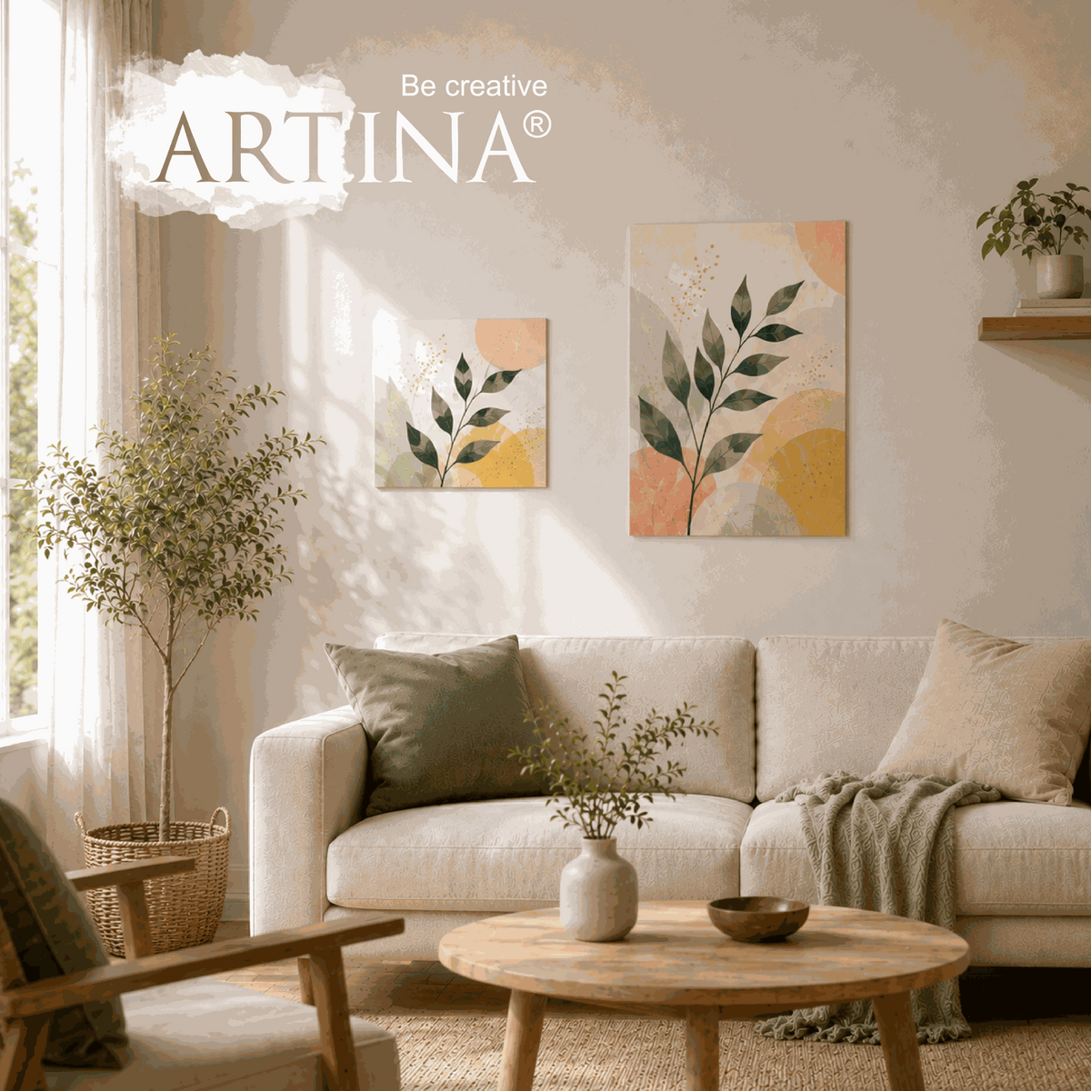 Artina Malkarton 10er Set Leinwand 3 mm in verschiedenen Größen